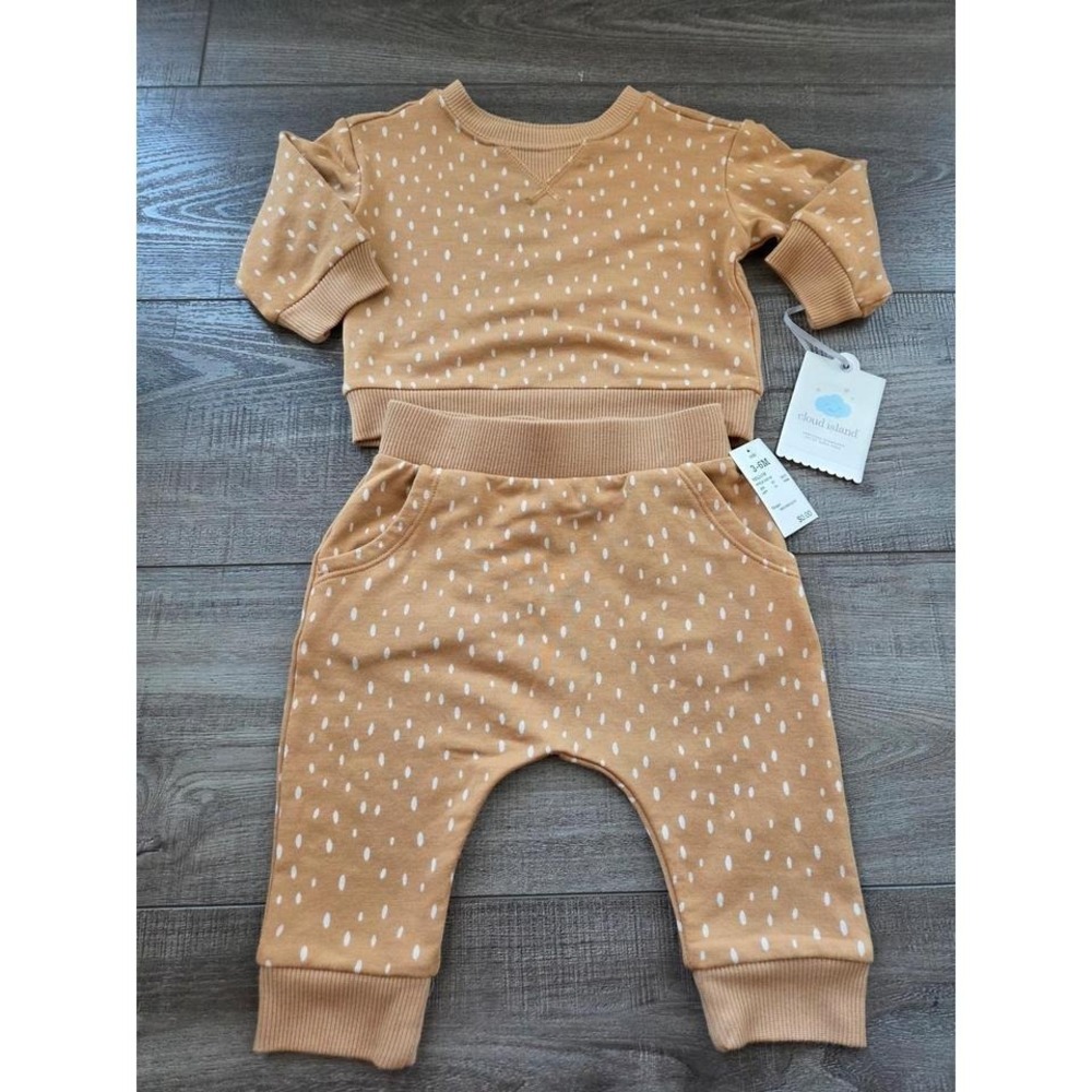 Cloud island baby boy set 3-6 mos